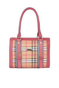 Burberry check Coated Shoulder Bag