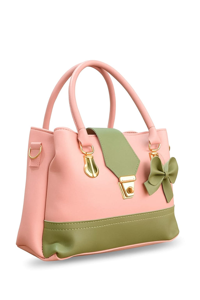 Green&Pink Shouler Bag